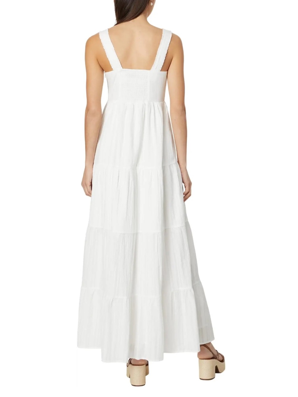 PAIGE Ginseng Tiered Maxi Dress - Picture 2 of 13